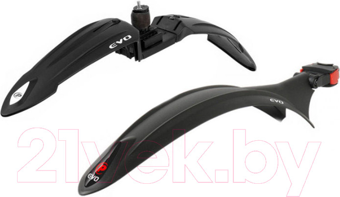 Крылья для велосипеда Polisport Cross Country Evo / 8622100028 (black)