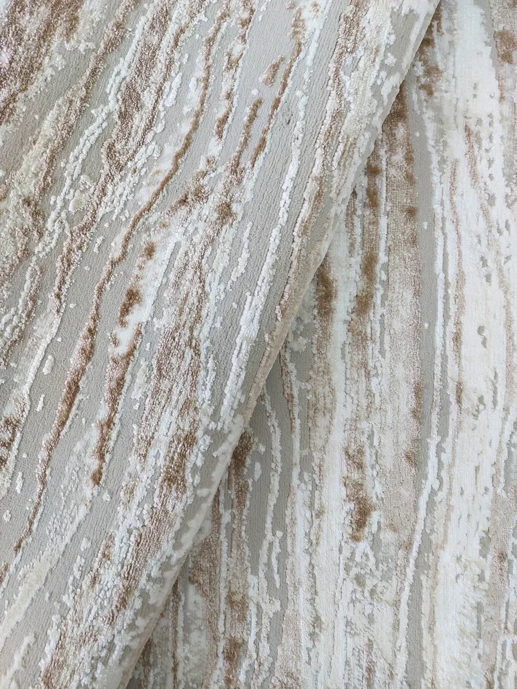 Коврик Safyun Victoria HL617-CREAM-D.BEIGE (0.8x1.5) — фото 2