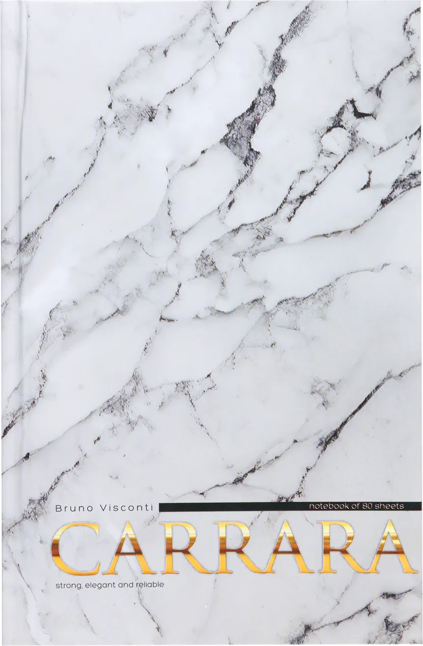 Блокнот Альт Carrara / 3-80-072/40 (80л, клетка)
