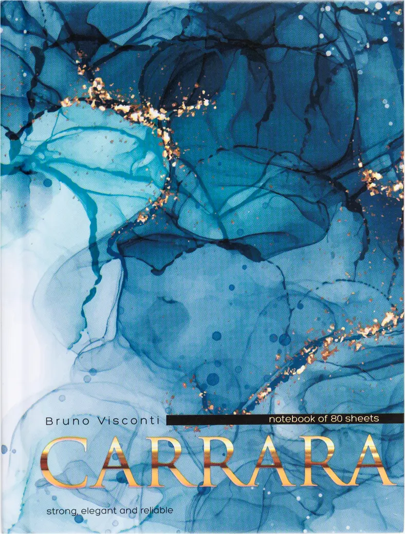 Блокнот Альт Carrara / 3-80-005/50 (80л, клетка)
