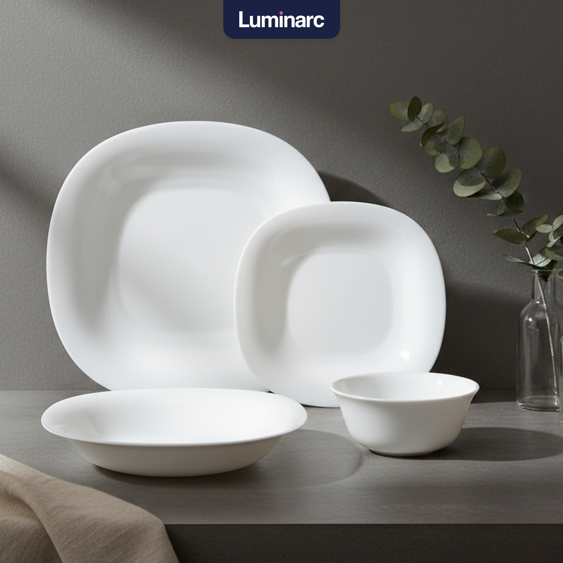 Набор столовой посуды Luminarc Carine White / X1383