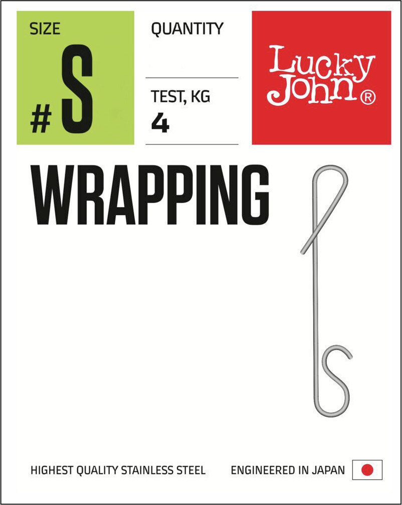 Набор карабинов рыболовных Lucky John Pro Series Wrapping 02s / LJP5112-02S (4кг) — фото 2