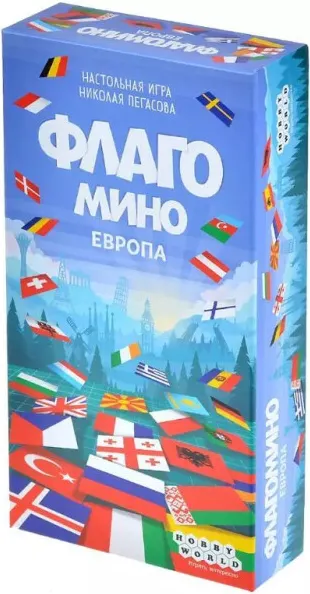 Настольная игра Мир Хобби Флагомино. Европа / 952073