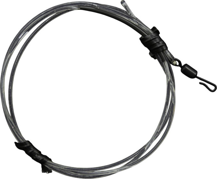 Поводок рыболовный Korda Dark Matter Leader QC Swivel 50см Clear 40lb / KSZ73