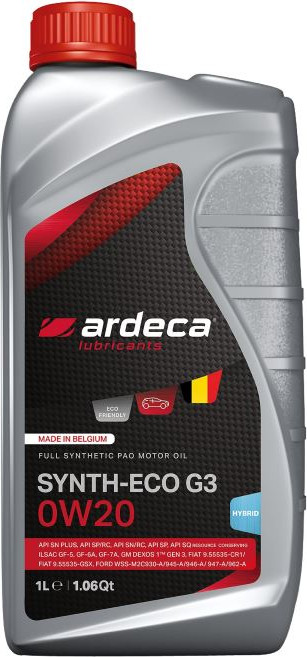 Моторное масло Ardeca Synth-Eco G3 0W20 / P01361-ARD001 (1л)