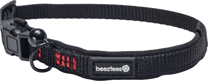 Ошейник Beeztees Parinca / 730520 (нейлоновый, черный)