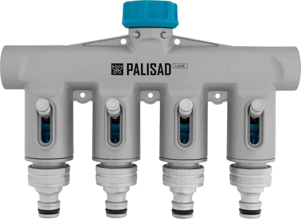 Разветвитель для шланга Palisad Luxe 3/4" / 65833