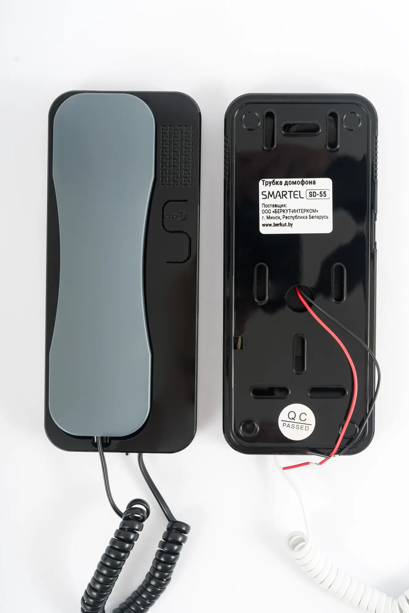 Аудиодомофон SmartEl SD-55 (серый/черный) — фото 5