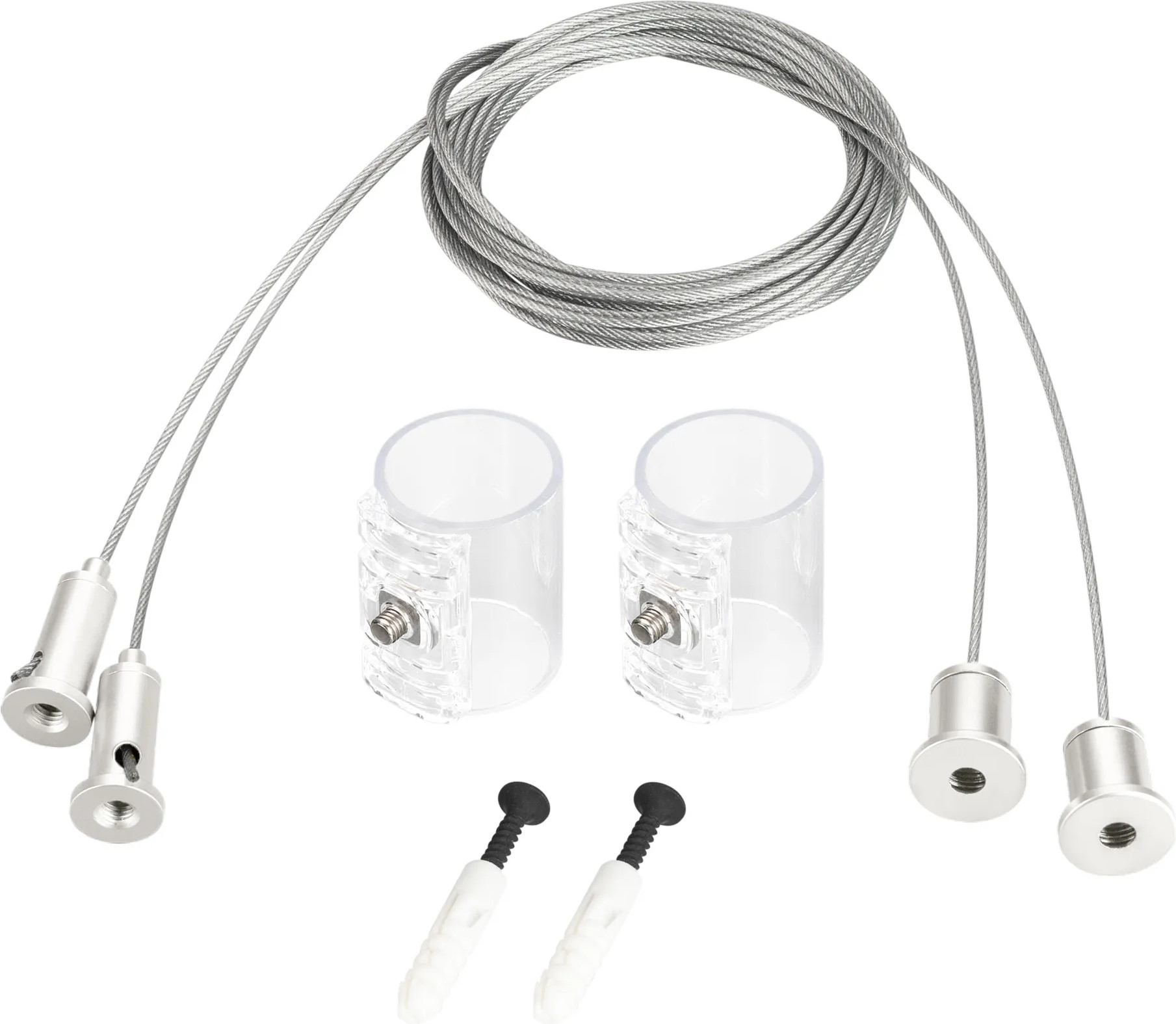 Набор креплений для гибкого неона Arlight MOONLIGHT-HR-LIFT-SIDE-VR-D25 White / 048372