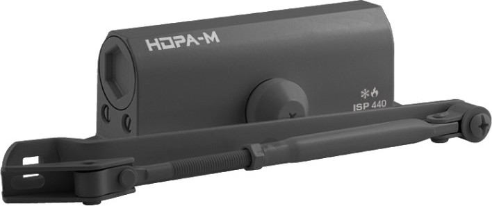 Доводчик с рычагом Нора-М Isparus 440 (графит 7016)