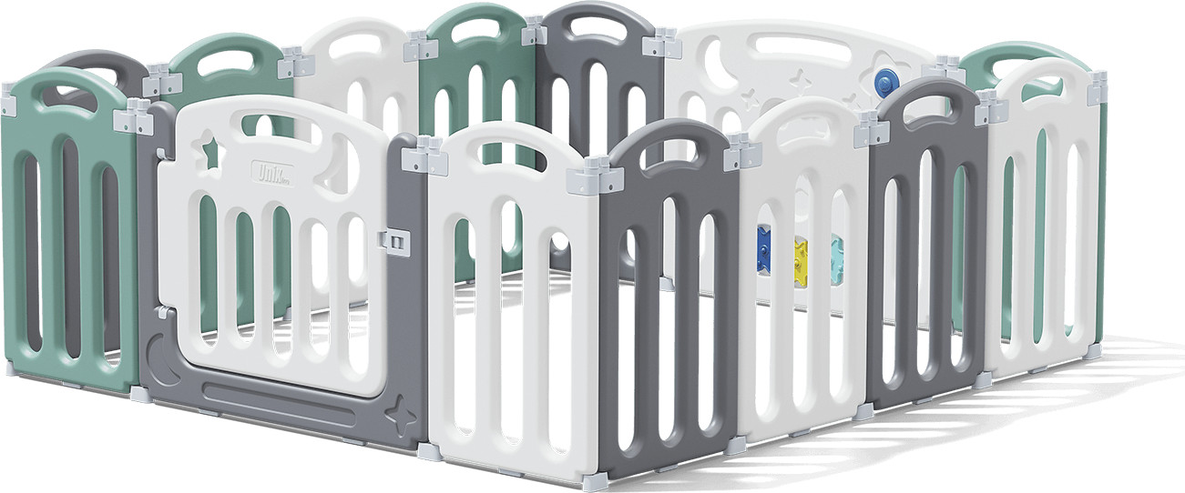 Игровой манеж UNIX Kids Simple 151x151 Color / ppsi12ggw