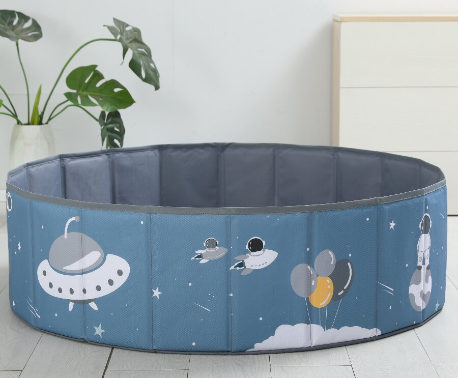 Сухой бассейн UNIX Kids Space 100 / ppbp100blu (синий, без шариков) — фото 4