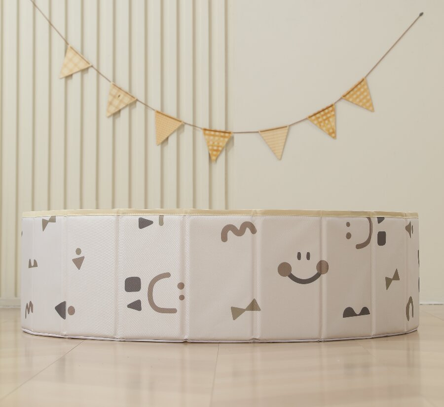 Сухой бассейн UNIX Kids Smile 100 / ppbp100cl (Camel) — фото 3