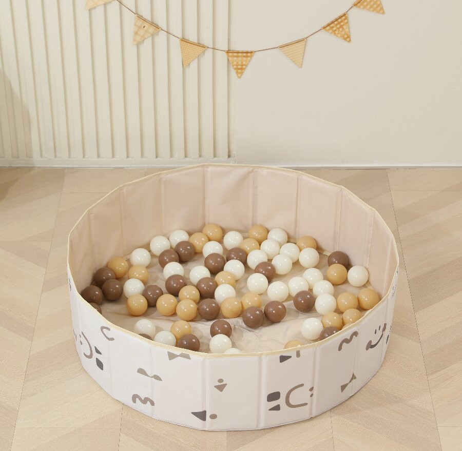 Сухой бассейн UNIX Kids Smile 100 / ppbp100cl (Camel) — фото 5