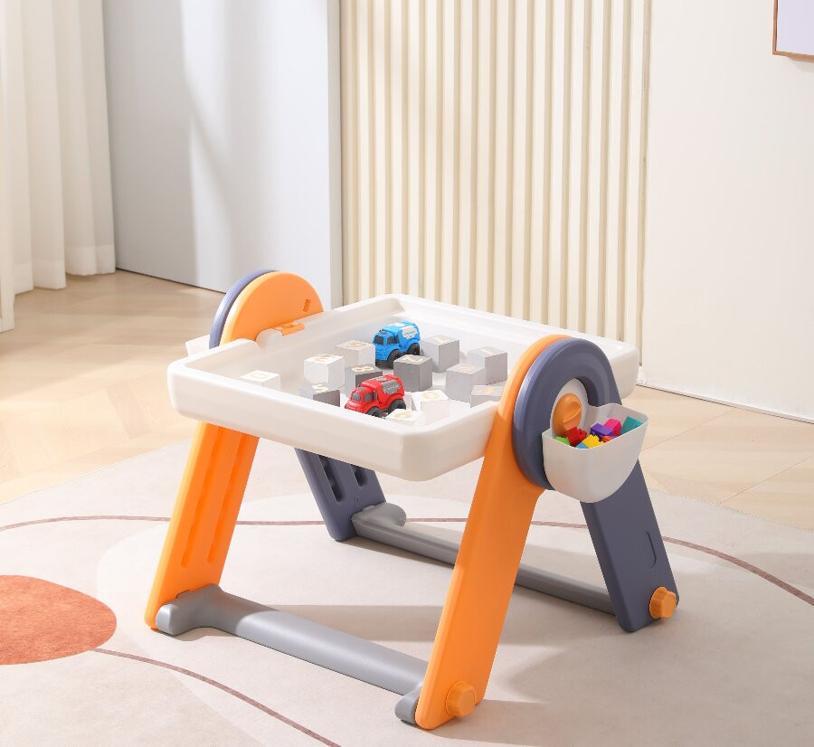Стол детский UNIX Kids Развивающий со стульчиком 4в1 / ppt4in1yel (желтый) — фото 6