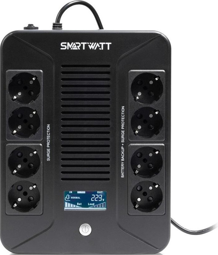 ИБП SmartWatt UPS Safe Pro LCD 1000