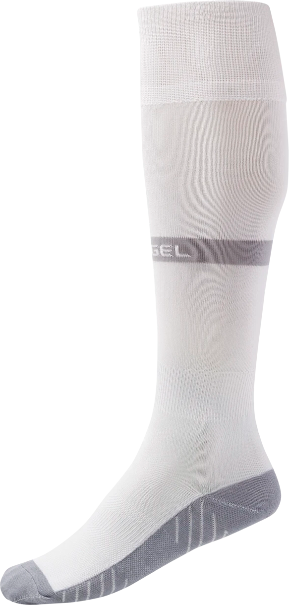 Гетры футбольные Jogel Camp Advanced Socks (р.39-42, белый 00/серый)