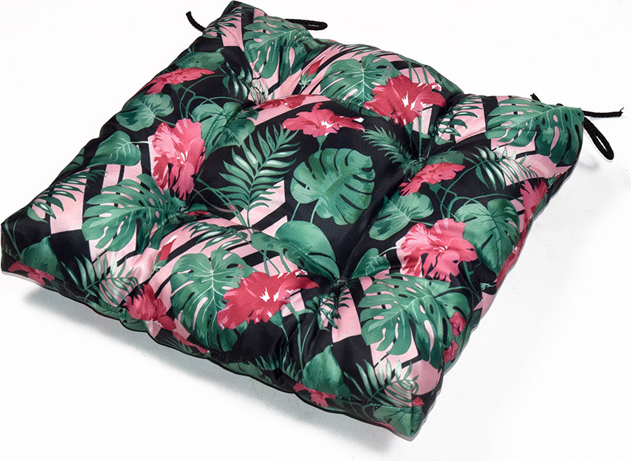 Подушка на стул Smart Textile Альфа 40x40 / ST171-2 (поролоновая крошка, цветущий оазис) — фото 2