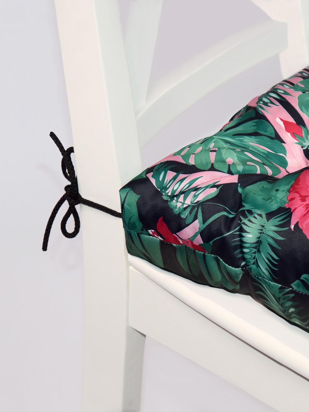 Подушка на стул Smart Textile Альфа 40x40 / ST171-2 (поролоновая крошка, цветущий оазис) — фото 3
