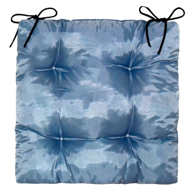 Подушка на стул Smart Textile Альфа 40x40 / ST171 (поролоновая крошка, серый)