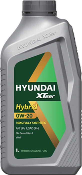 Моторное масло Hyundai XTeer Hybrid 0W20 / 1011110 (1л)