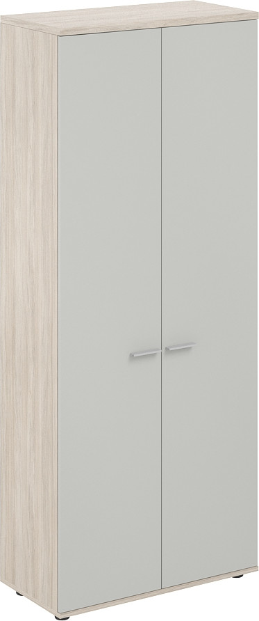 Шкаф Norden 80х40х195.5 HDF / SG.821.OL.SH (дуб светлый/серый бархат)