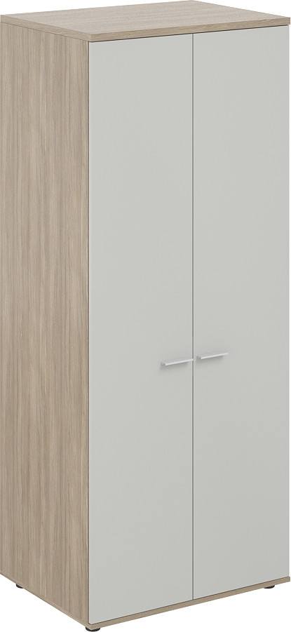 Шкаф Norden 80х40х195.5 HDF / SG.822.OD.SH (дуб темный/серый бархат)