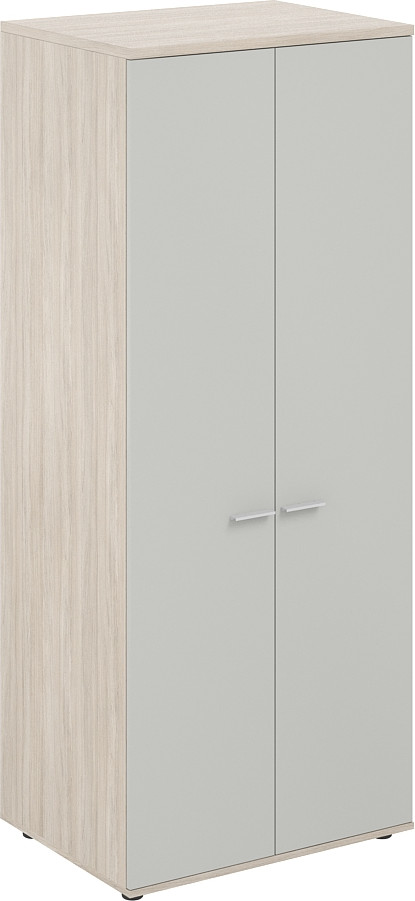 Шкаф Norden 80х40х195.5 HDF / SG.822.OL.SH (дуб светлый/серый бархат)
