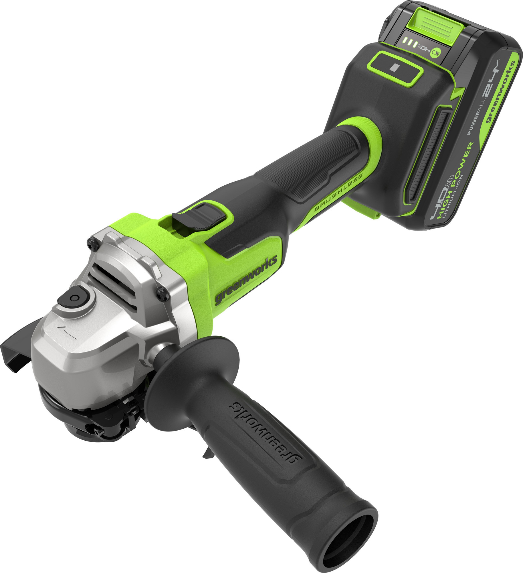 Угловая шлифовальная машина Greenworks AG590 / 3201007CUB — фото 4