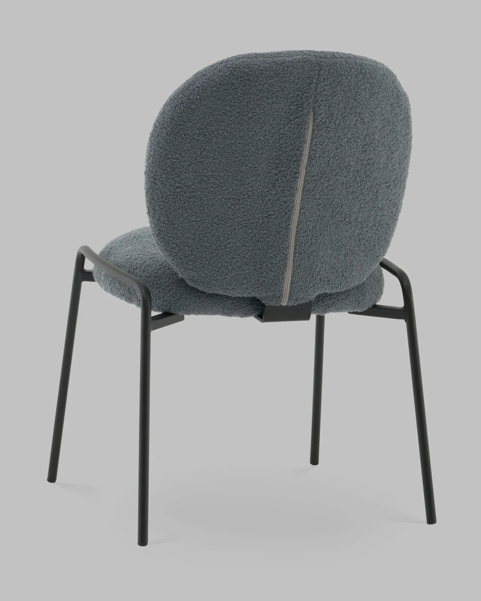 Стул Stool Group Моллек / AV 438-Fl83-9005 (букле темно-серый) — фото 5