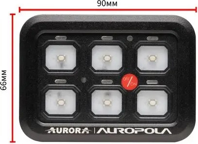 Панель управления светом в салон автомобиля Aurora Light ALO-JC01 — фото 5