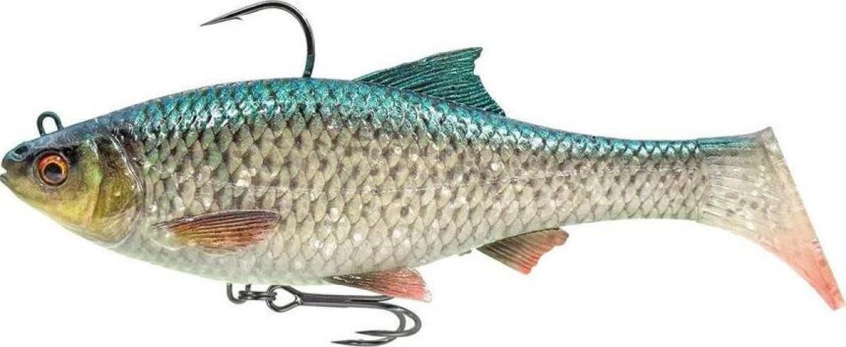 Мягкая приманка Savage Gear 3D Roach RTF FS 18cm/104g Green Silver / 1625373 — фото 1