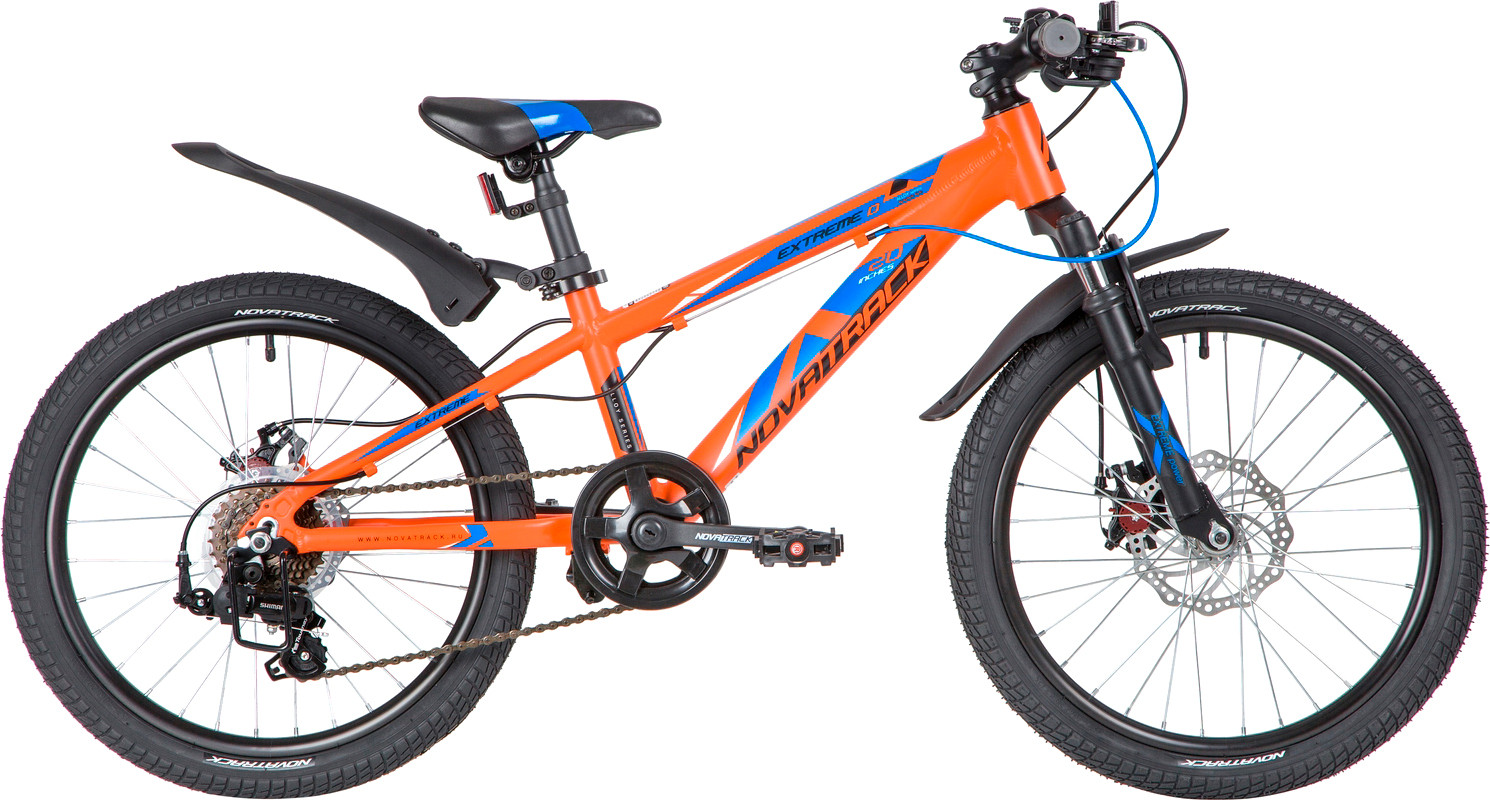 Детский велосипед Novatrack Extreme 20 / 20AH7D.EXTREME.OR20 (разобранный, в коробке)