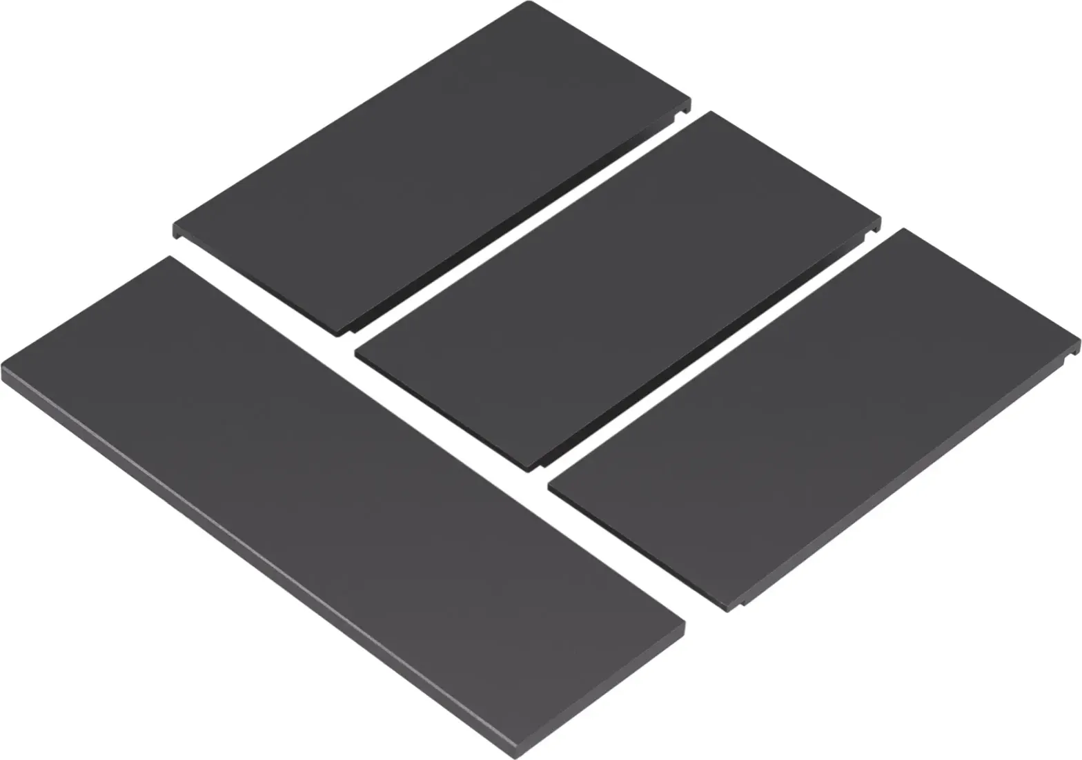 Лицевая панель Arlight Intelligent KNX-23-4G-SUF Dark Grey / 052879 — фото 3