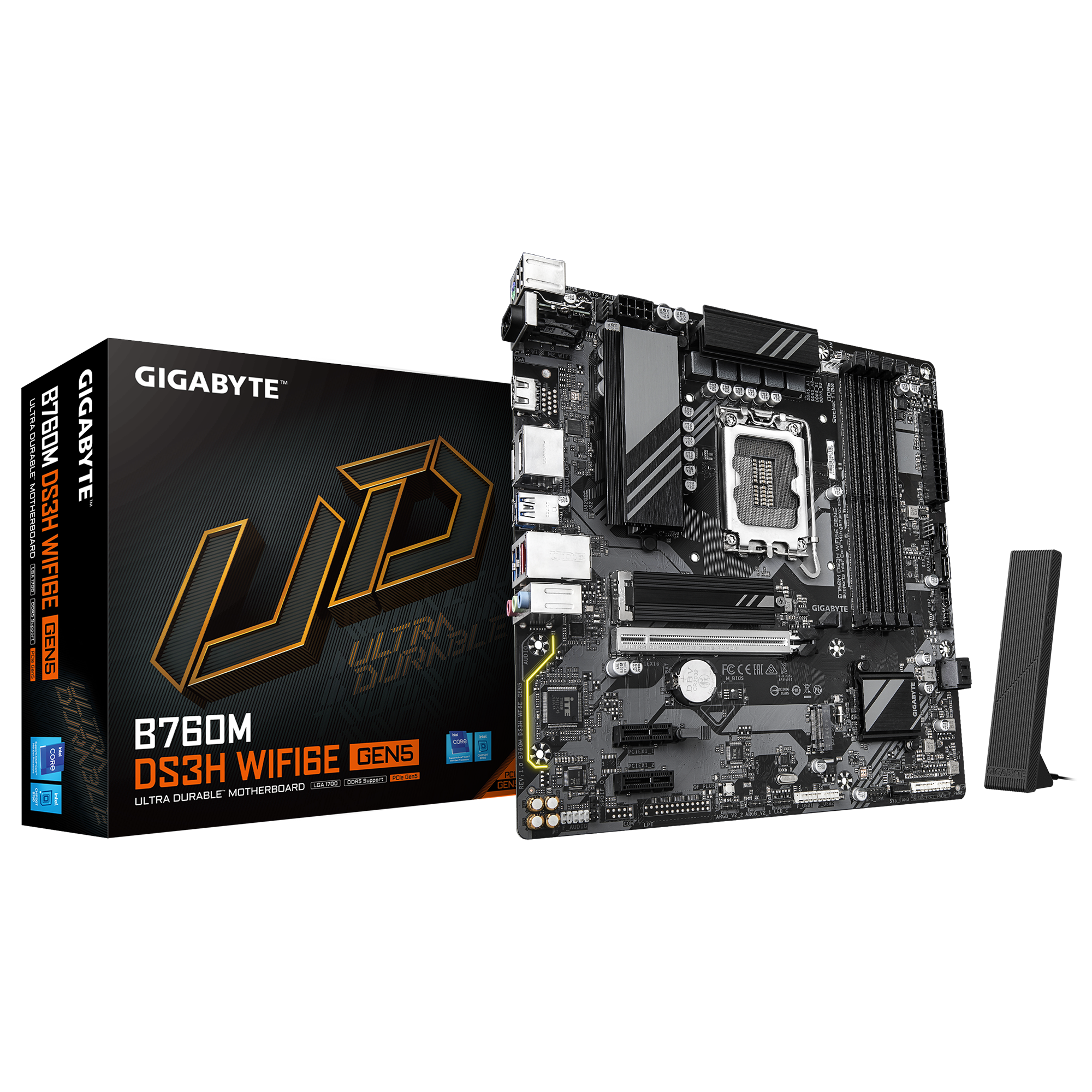 Материнская плата Gigabyte B760M DS3H WF6E GEN5 — фото 4