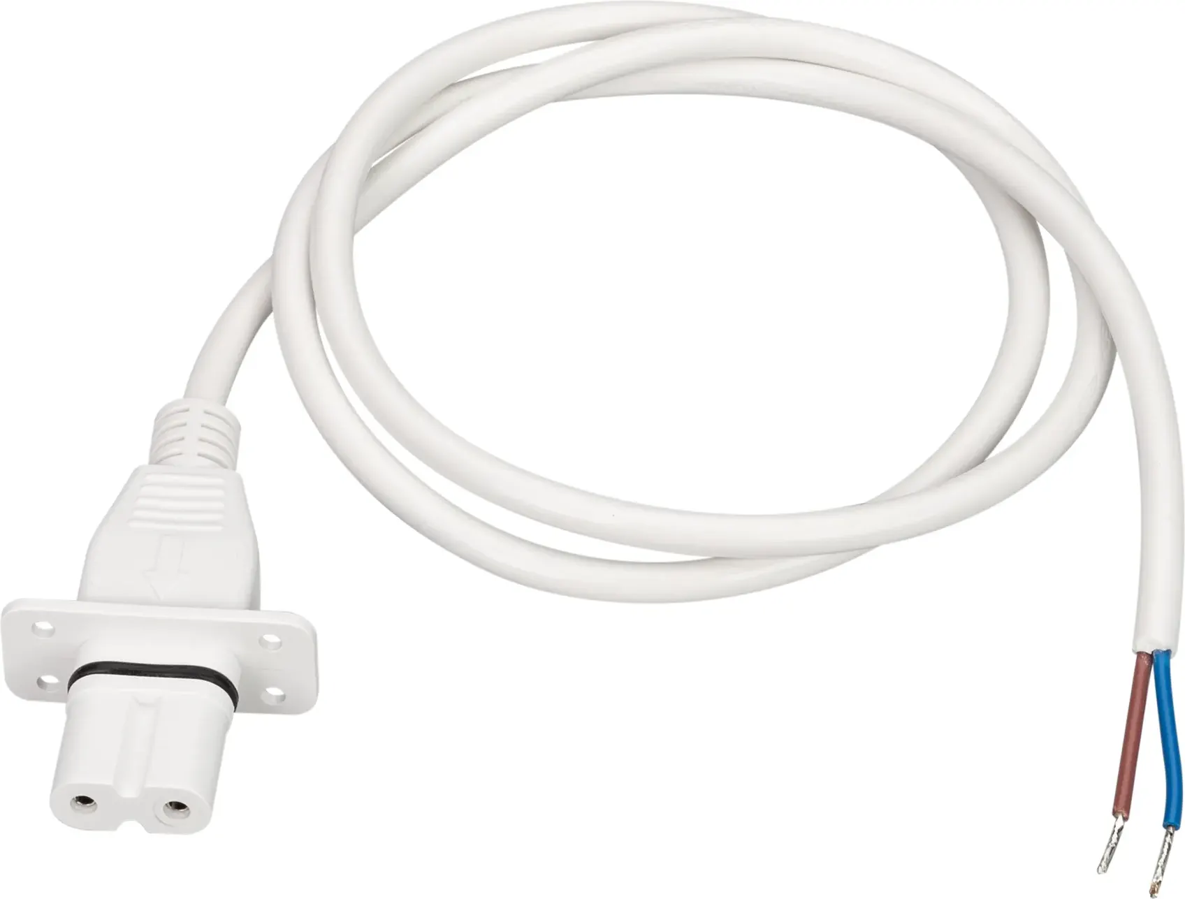 Коннектор для неона Arlight ARL-TAIL-1000-CON-F-2pin WH / 030992 — фото 1