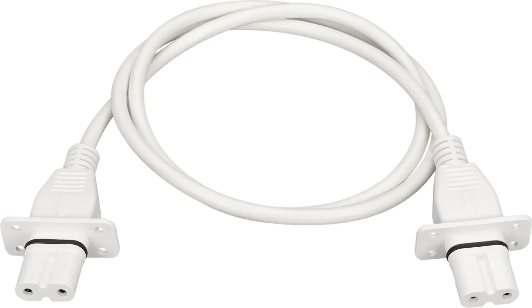 Коннектор для неона Arlight ARL-TAIL-1000-CON-FF-2pin WH / 030994 — фото 1