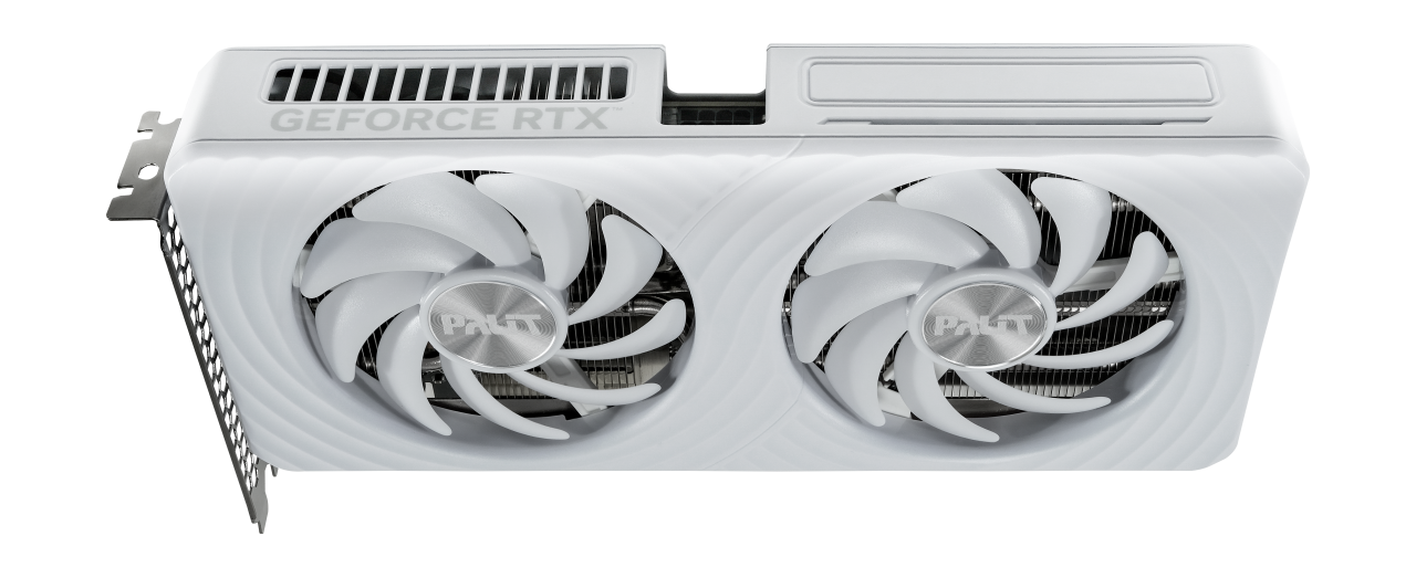 Видеокарта Palit RTX5060 WHITE OC 8GB (NE75060U19P1-GB2063M) — фото 3