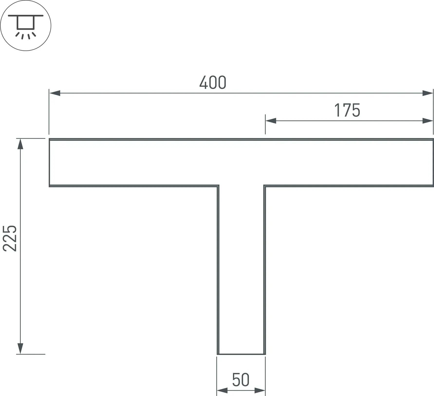 Угол профиля для светодиодной ленты Arlight SL-LINE-5035 / 030117 — фото 2