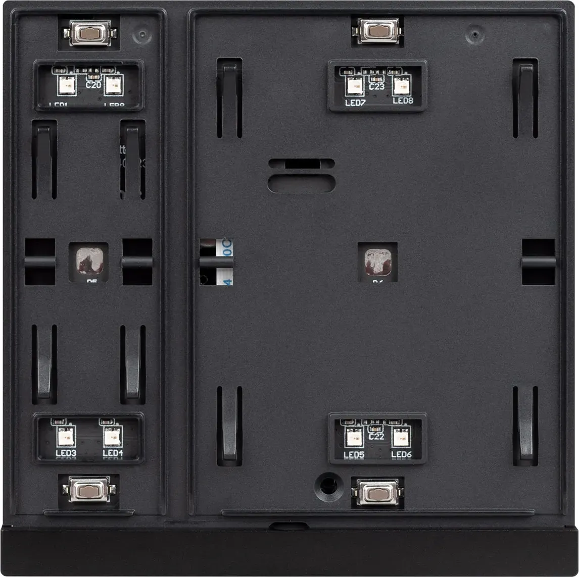Выключатель Arlight Intelligent KNX-302-22-IN Black / 043108