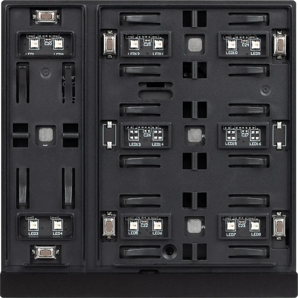 Выключатель Arlight Intelligent KNX-303-22-IN Black / 043109