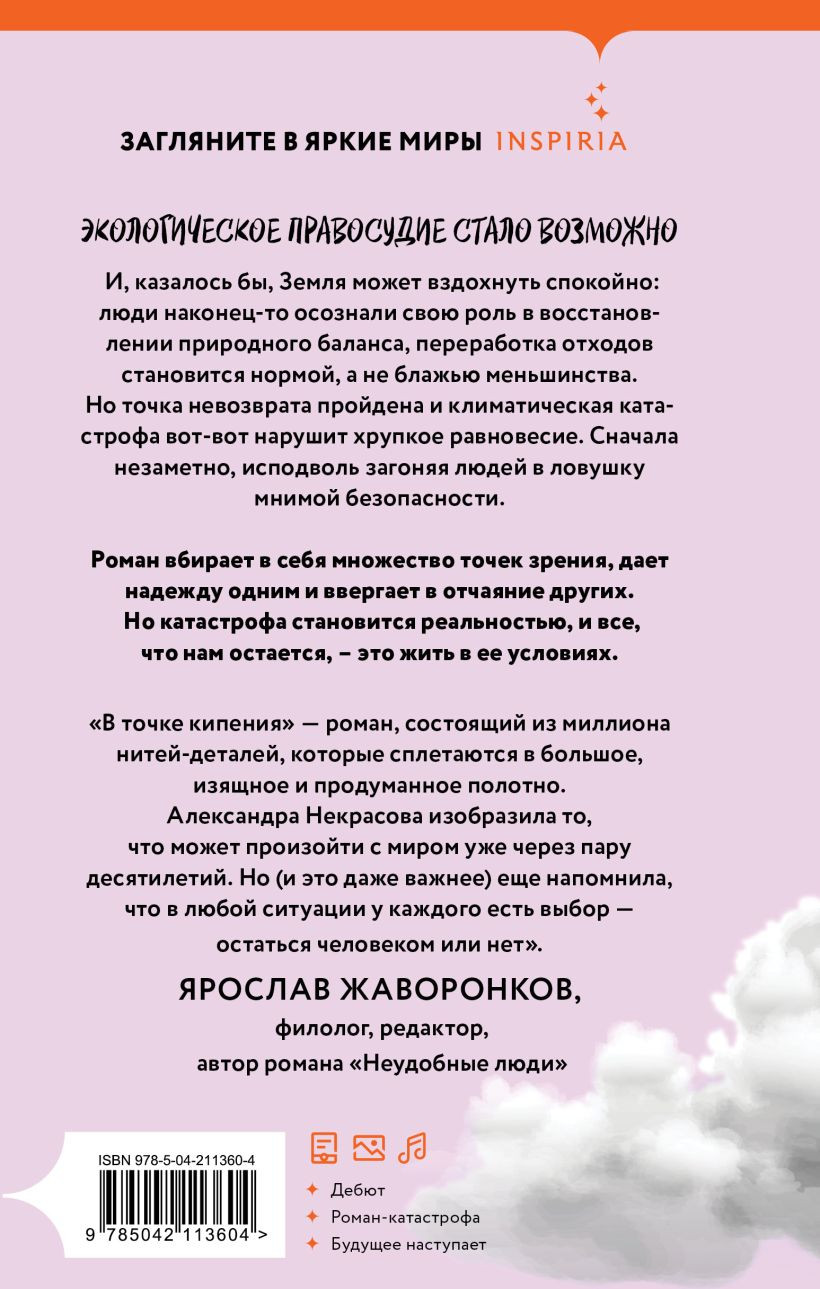 Художественная книга Эксмо В точке кипения, твердая обложка (Некрасова Саша) — фото 2
