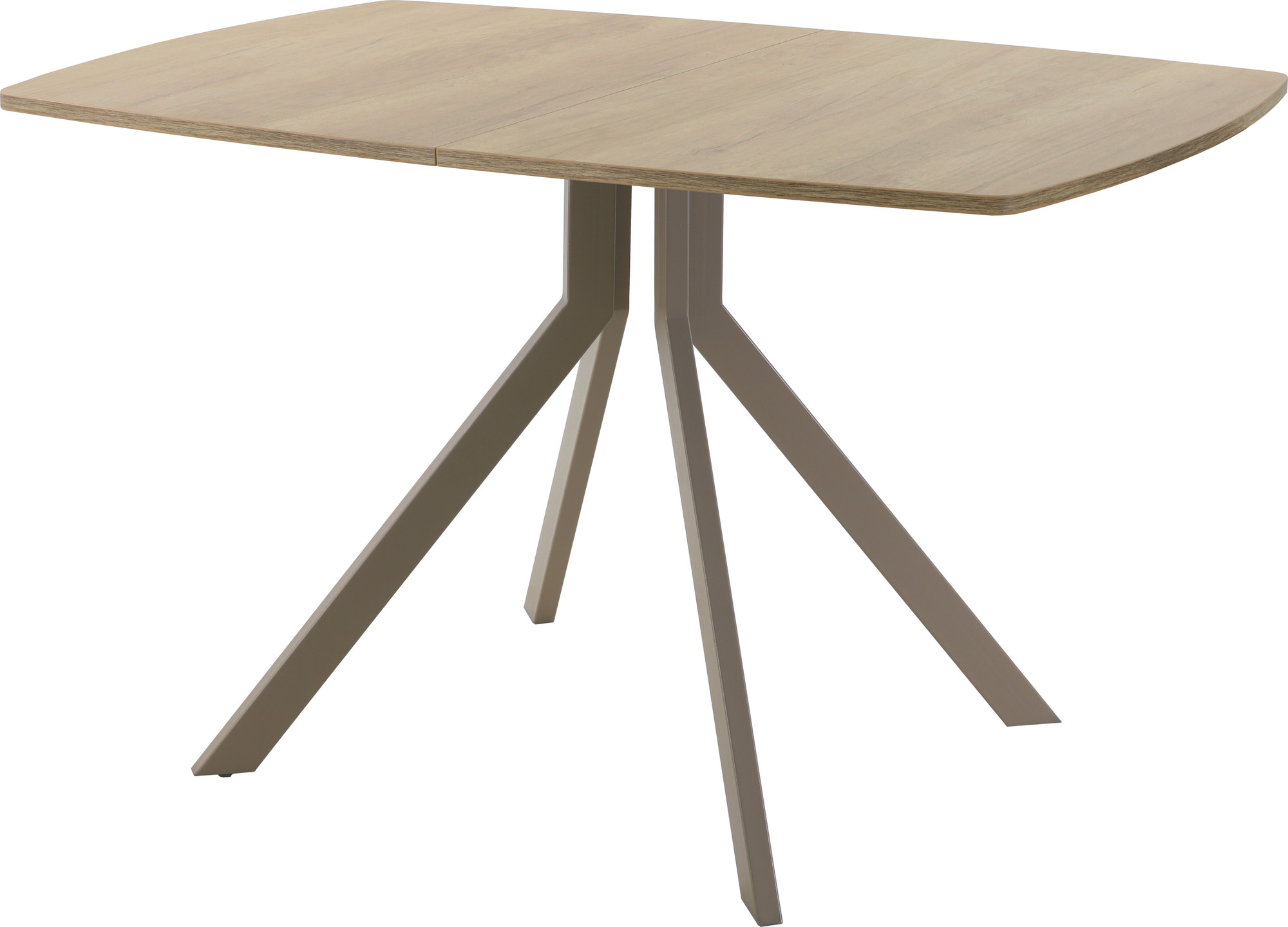 Обеденный стол AMC Elite / Е18(1100) D6 (капучино/дуб небраска натур)