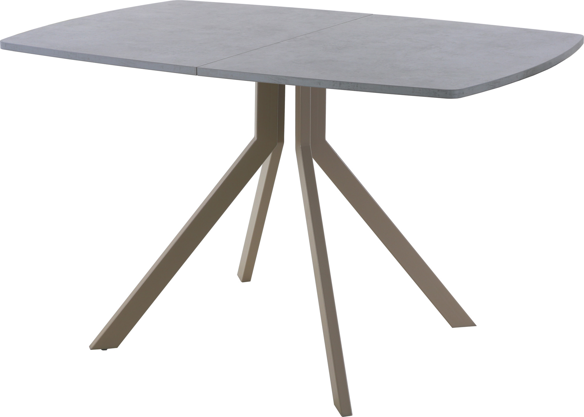 Обеденный стол AMC Elite / Е18(1100) D6 (капучино/бетон чикаго светло-серый)