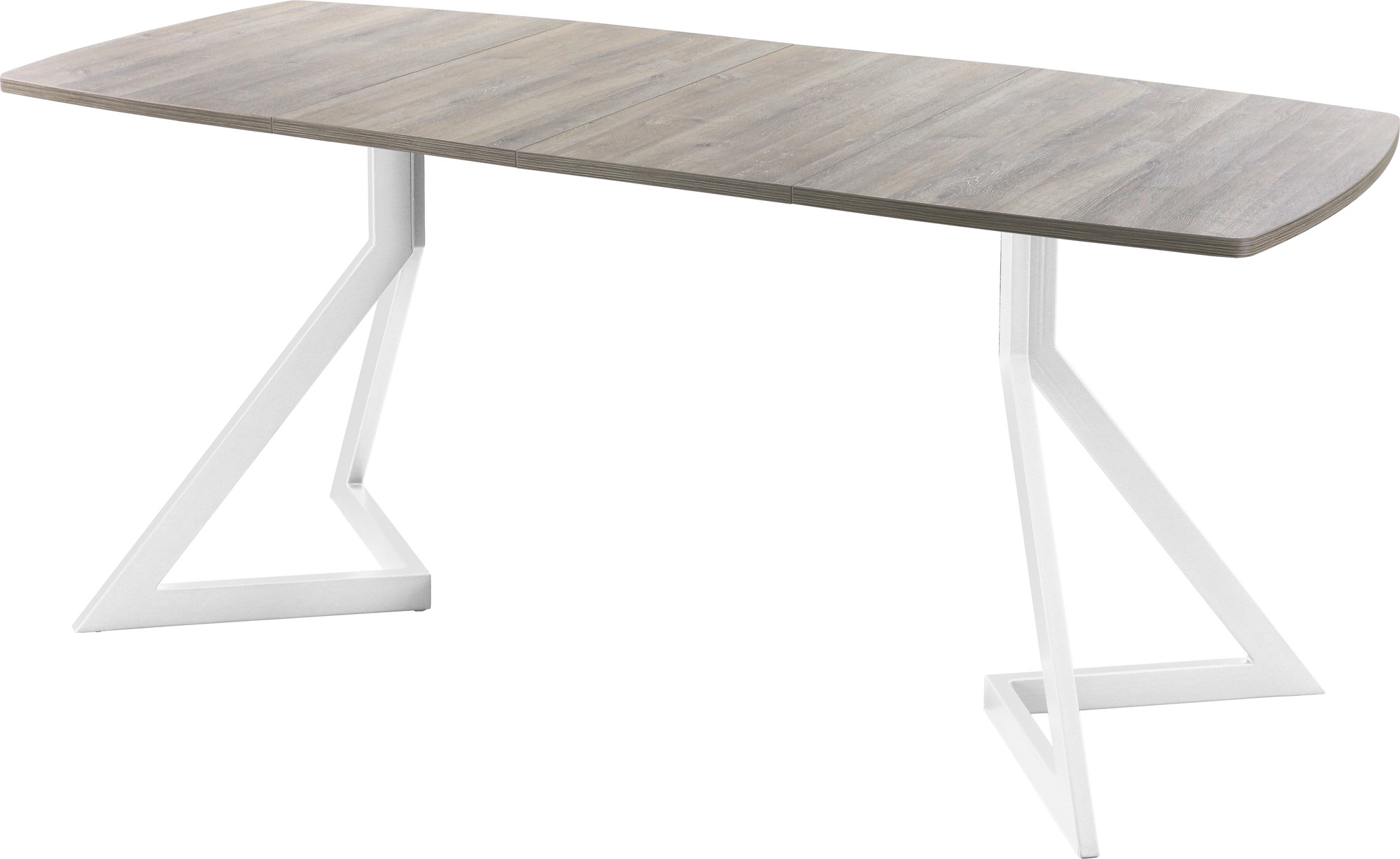 Обеденный стол AMC Elite / Е20(1200) D6 (белый/дуб уайт-ривер песочно-бежевый) — фото 3