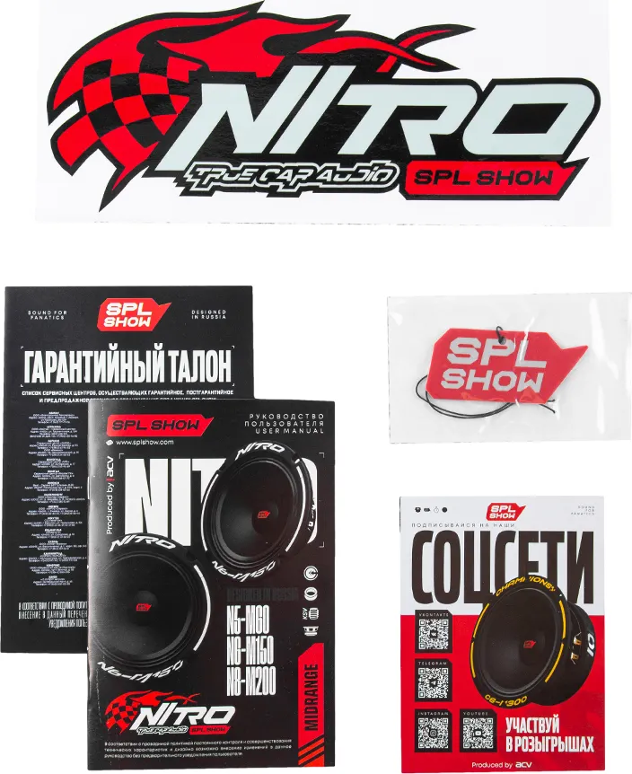 Среднечастотная АС ACV SPL Show Nitro N5-M60 — фото 7