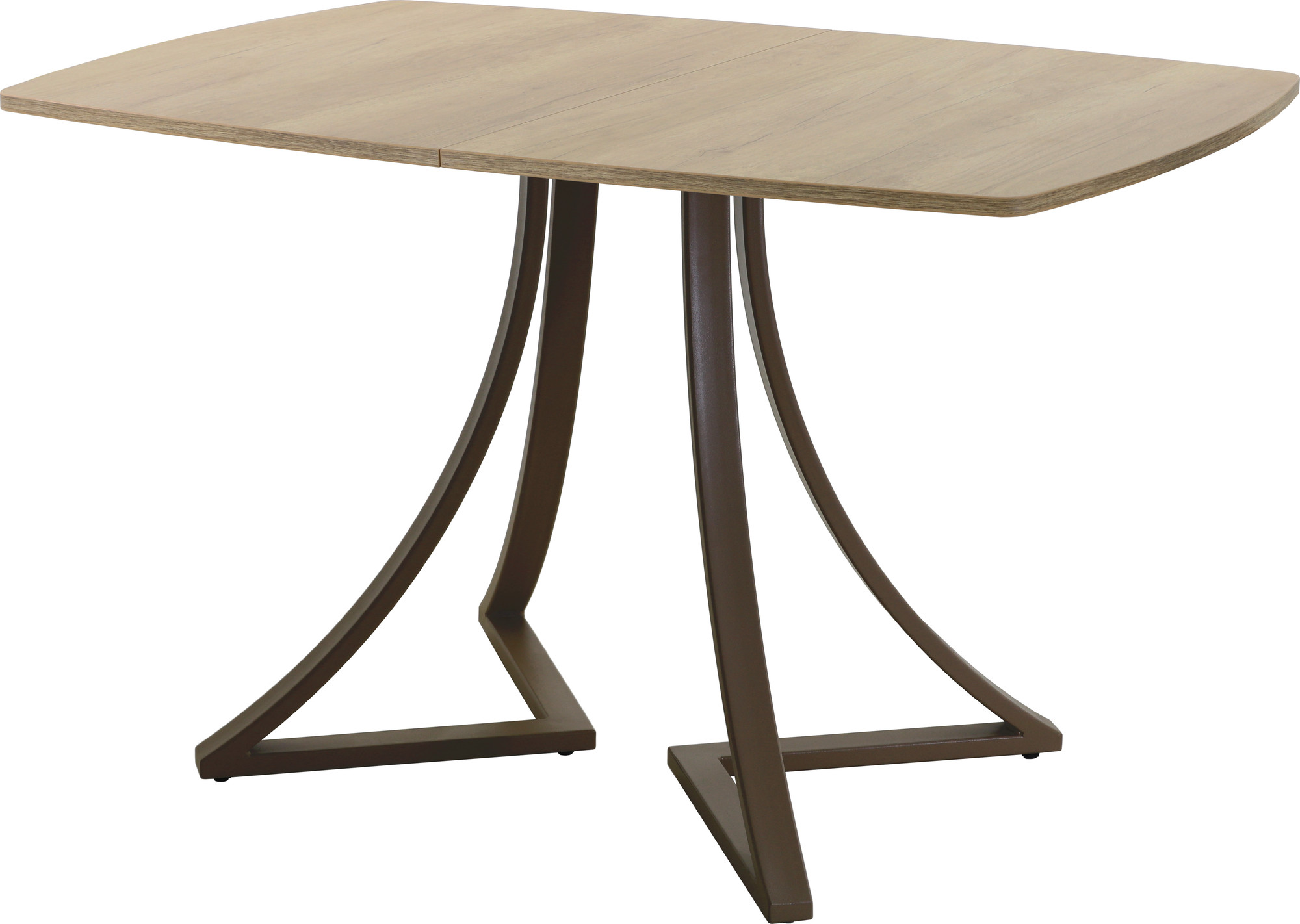 Обеденный стол AMC Elite / Е24(1200) D6 (коричневый/дуб небраска натур)