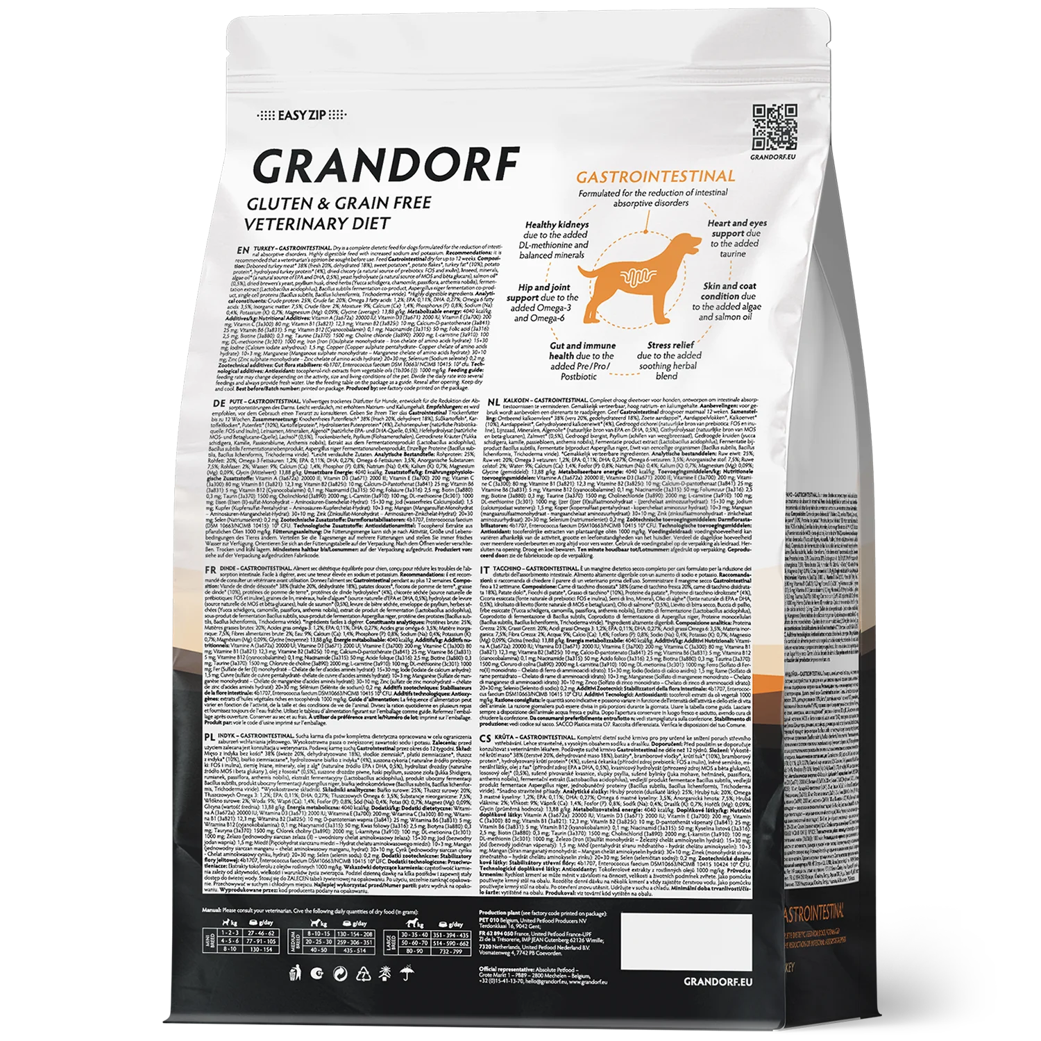 Сухой ветеринарный корм для собак Grandorf Vet Dog Gastrointestinal (3кг) — фото 2