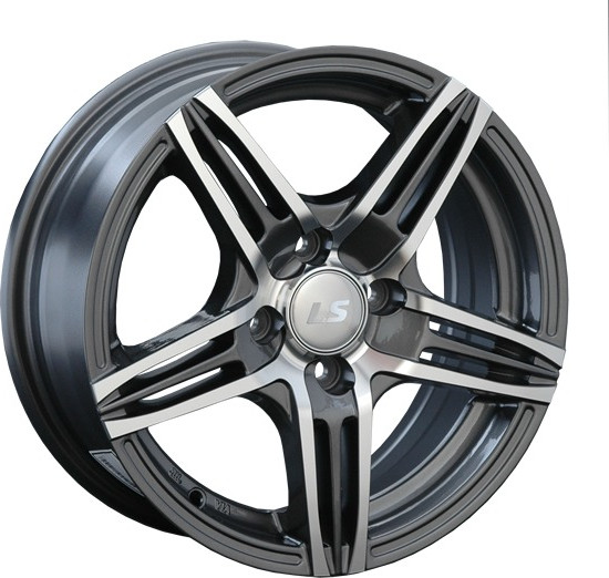 Литой диск LS wheels 189 15x6.5" 4x100мм DIA 73.1мм ET 40мм GMF