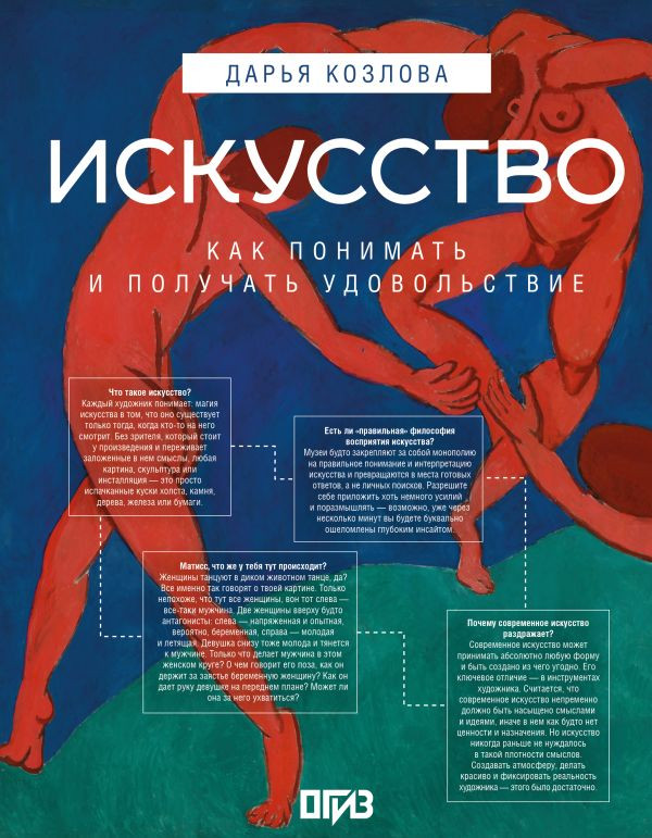 Нехудожественная книга АСТ Искусство. Как понимать и получать удовольствие, твердая обложка (Козлова Дарья)